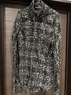 L.G.B. チェックレオパード　長袖シャツ