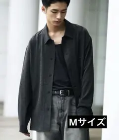 FAUX WOOL COMFORT SHIRT WYM LIDNM Mサイズ