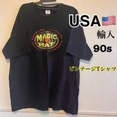 アメリカンTシャツ　古着　XL