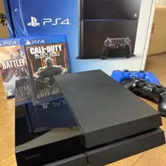 PS4 CUH-1100A　500GB　中古品　ソフトセット　初期化　動作確認済