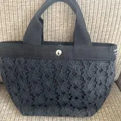 BASIC TRADITIONAL レース バッグ ブラック