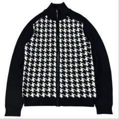 00s COMME CA DU MODE archive 千鳥格子 ジップニットのサムネイル