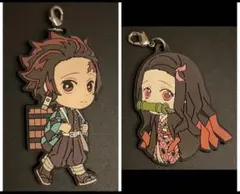 鬼滅の刃 竈門炭治郎、ねずこ ラバーストラップ