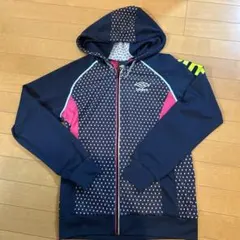 UMBROフード付ドット柄ジャージMサイズのサムネイル