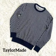 TaylorMade テーラーメイド　 ネイビー クルーネック セーター M