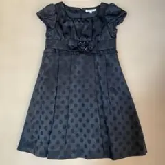 べべ子どもフォーマルドレス半袖、 入学式女の子120、発表会服