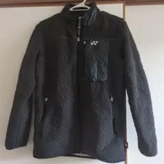 YONEXダークグレー フリースMサイズ