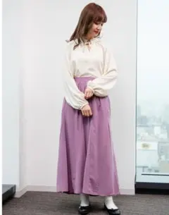【新品】earth music&ecology 切替フレアスカート