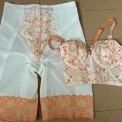 アンフルール ロングガードル ブラジャーセット