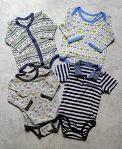 ロンパース・肌着 長袖半袖いろいろセット