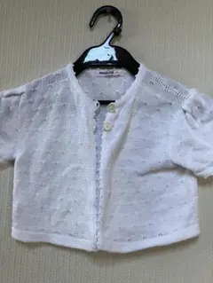 ファミリア　レトロ　半袖ボレロ　１１０センチ