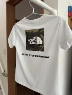 THE NORTH FACE カモフラージュロゴ Tシャツ　110