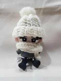 すのチル　ニット帽　マフラー　セット　Snow Man　目黒蓮　ホワイト