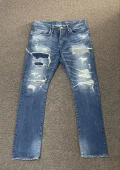 HYSTERIC GLAMOUR ダメージデニム W34L33