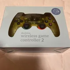 ⭐️skeleton wireless game controller 2 黄色⭐️