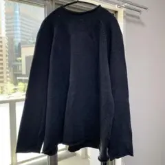 JCREW ラウンドネック　ニットセーター　ブラック