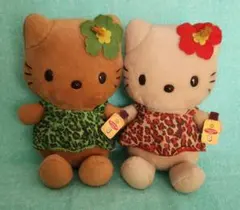 【レア】ガングロ、日焼けキティ ハローキティサンリオ 平成レトロ ヒョウ柄