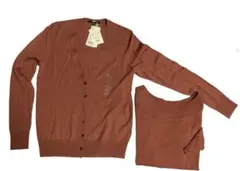 未使用☆ユニクロ　エクストラファインメリノ Vネックカーディガン&セーター