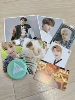 SEVENTEEN フォトカード DINO キーホルダー セット