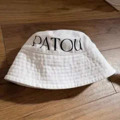 PATOU ロゴ バケットハット ホワイトのサムネイル