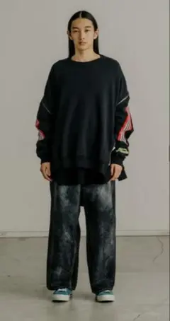 facetasm ZIPPER RIB SWEAT 完売4サイズ