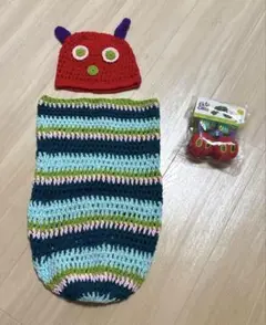 はらぺこあおむし　ニューボーンフォト　ベビー