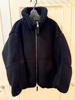 H&M ボアジャケット ブラック Lサイズ