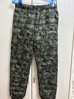 OUTDOOR カモフラージュ パデッドパンツ