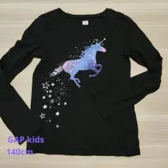 GAP KIDS ユニコーンTシャツ ブラック U