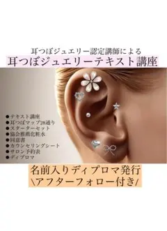 2025年最新】耳ツボジュエリーテキスト講座の人気アイテム