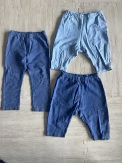 UNIQLO レギンス　90センチ　3点セット