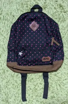 【新品、未使用】MPS ピンクの水玉柄 バックパック リュック 女の子