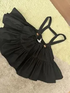 Wonny Ribbon Black denim skirt Mサイズ - メルカリ