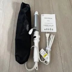 サロニア 2WAY ストレート カール ヘアアイロン 32mm