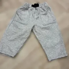 グレー スウェットパンツ ウエストゴム