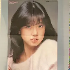 GORO付録 中森明菜 / 石川秀美 両面特大ポスター（40×57cm）のサムネイル