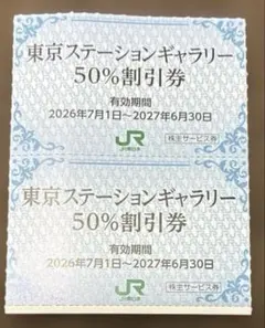 東京ステーションギャラリー 50%割引券　2枚のサムネイル