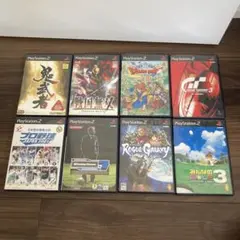 PS2 ゲームソフト　8セット