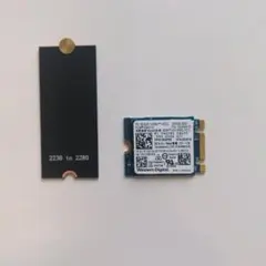 M.2 SSD NVMe 256GB 2280延長アダプタ付き