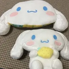 当たりくじ シナモロール　ラストスペシャル賞￼クッション ラストワン　ぬいぐるみ