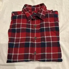 美品　UNIQLO 長袖シャツ Sサイズ　チェック　ユニクロ フランネルシャツ