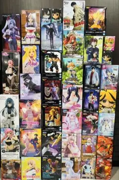 新品・未開封フィギュア 40点まとめ売り ワンピース、呪術、鬼滅等　③