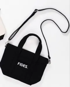 FIDES フィデス ロゴ カートバッグ トートバッグ 新品 FIDES フィデス ロゴ カートバッグ トートバッグ 新品 LOGO TOTE