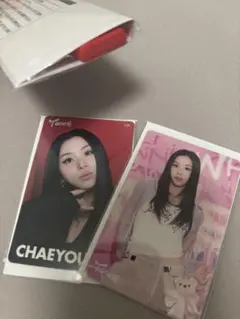 TWICEオフラインくじE賞うちわグリップカバー〈チェヨン〉