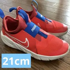 ナイキ スニーカー 21cm オレンジ レッド NIKE　フレックスランナー
