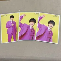 M!LK 曽野舜太 生写真 3枚 シャカレボ 66杯目