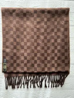 FENDI チェック柄マフラー cravatte