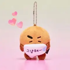 BT21 今日の気分　応援ぬいぐるみキーリング SHOOKY