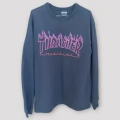 THRASHER フレイムス ロンT フェード ヘインズタグ サイズM - メルカリ