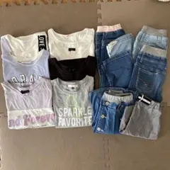 女の子 春夏 まとめ売り 上下12点セット